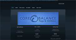 Desktop Screenshot of corebalanceinc.com